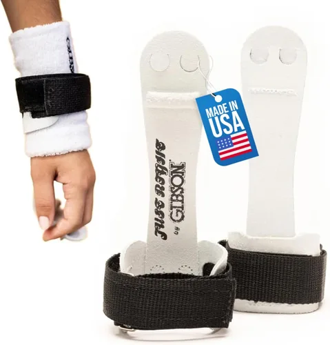 Vista 12 de Gibson Athletic Just Right Agarres para Barras Asimétricas de Gimnasia para Niñas - Agarres de Cuero de Ajuste Estrecho para Barras de Gimnasia