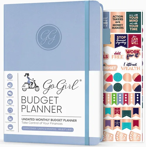 Vista 9 de GoGirl Planificador de Presupuesto – Organizador Mensual de Planificación Financiera, Libro de Presupuesto. Cuaderno de Seguimiento de Gastos, Negro