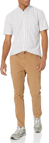 Vista 4 de Tienda Essentials Pantalón chino elástico ajustado para hombre (anteriormente Goodthreads)