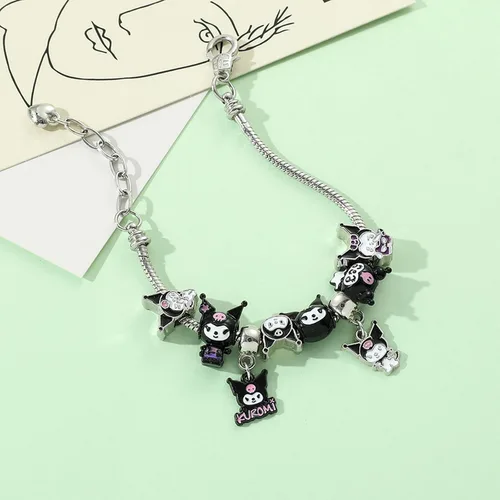 Vista 3 de Hagkun Pulsera de cosplay de anime, pulsera de bricolaje, regalo para fanáticos del anime y niñas