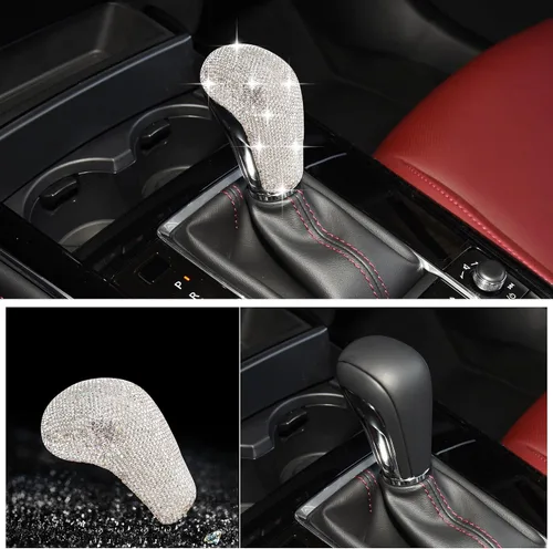 Vista 4 de CONGCONG Cubierta interior de cristal brillante para caja de cambios Mazda compatible con Mazda 3 2019-2023 / CX-30 2020-2023