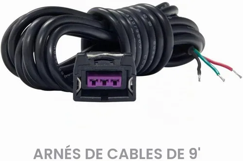 Vista 3 de Adaptador de Sensor de Velocímetro de 16 Pulsos GlowShift Compatible con Transmisiones GM y Mopar - Convierte la Señal Mecánica de Transmisión a