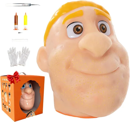 Vista 8 de Juguete antiestrés recargable para adultos – Juguete sensorial para aliviar la ansiedad, diseño realista para apretar y reventar, divertido regalo
