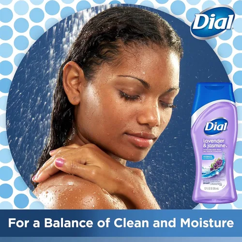 Vista 9 de Dial Gel de baño, lavanda y jazmín, 12 onzas (paquete de 6)