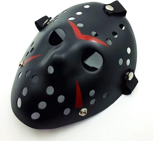 Vista 2 de Leprato Máscara de terror de Halloween, fiesta de máscaras, disfraz de cosplay