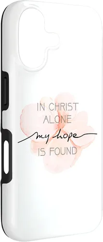 Vista 3 de in Christ Alone My Hope is Found Jesus Christian Phone Case for iPhone 17