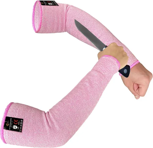 Vista 14 de Evridwear Mangas protectoras para brazos resistentes a los cortes, mangas de agricultores para hombres para trabajo, jardinería, agricultura