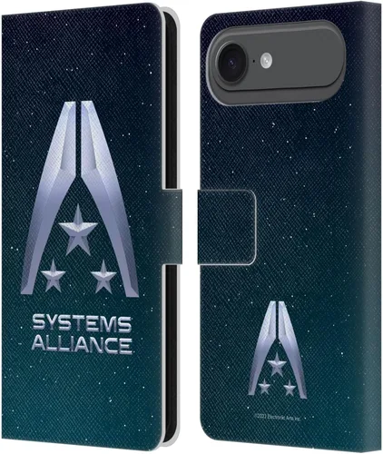 Vista 66 de Head Case Designs Funda de piel con licencia oficial de EA Bioware Mass Effect Cerberus Logo Graphics tipo cartera compatible con Apple iPhone 11