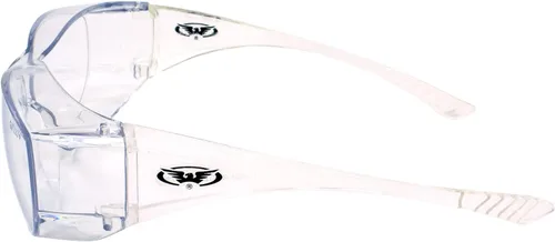 Vista 3 de Global Vision Gafas de seguridad de la serie Oversite Claro