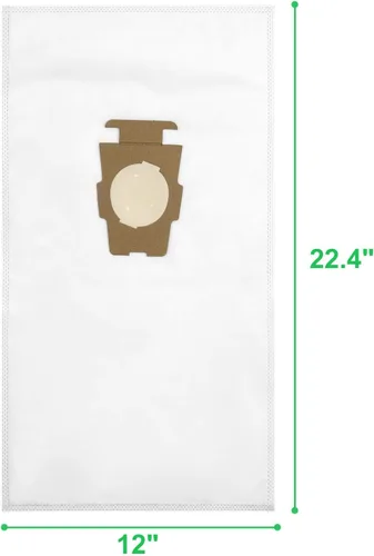 Vista 2 de Paquete de 10 filtros HEPA 204814 Plus bolsas compatibles con aspiradoras 205811 204811 204808 para Avalir Sentria Ultimate G Series, sustituye al