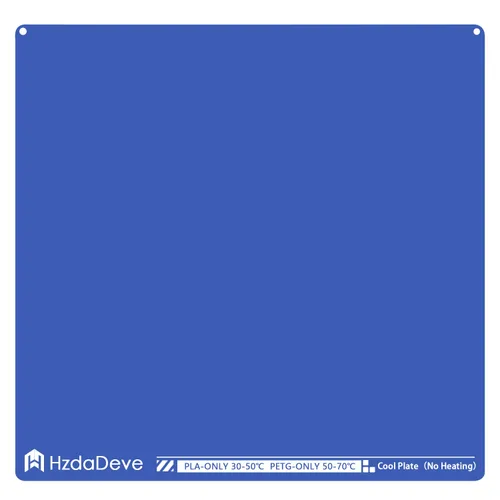 Vista 21 de HzdaDeve Placa de enfriamiento mejorada para A1 Mini Placa de construcción en frío de baja temperatura 183.5X183.5MM Placa de doble cara lisa Hoja