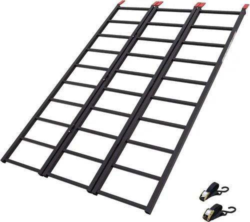 Vista 7 de Black Widow Rampa ATV Multiplegable Acero 1,000 lb Capacidad para Camiones y Remolques Truck ramps for four-wheelers, quads, UTV, pickup loading