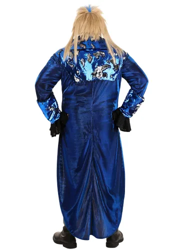 Vista 2 de Disfraz Deluxe de Jareth Rey Goblin para Hombre Talla Plus Multicolor
