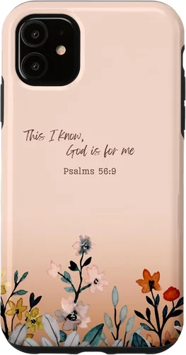 Vista 8 de Psalm 56:9 Case for iPhone 16