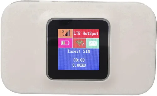 Vista 8 de GOTOTOP Wifi 4G de bolsillo, enrutador portátil ligero con ranura para micro tarjeta, velocidad de 300 Mbps para viajes, hogar y conexiones