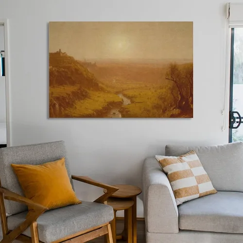 Vista 6 de MHART Tivoli by Sanford Robinson Gifford Art Poster Posters Art Print Wall Photo Paint Poster Hanging Picture Family Bedroom Decor Gift