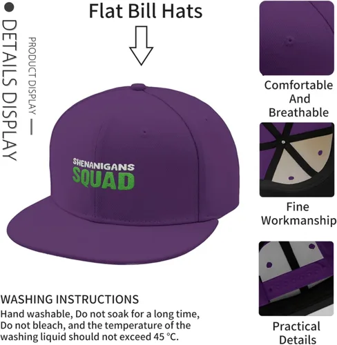 Vista 6 de Hats for Women Ash-Wednesday Sport Cap for Men's Cap Adjustable shenaniganss Squad Sun Hats