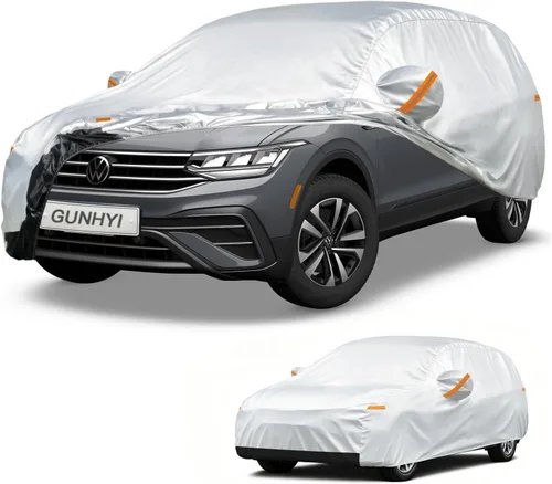 Vista 41 de GUNHYI - Funda para automóvil SUV de 7 capas, ajuste personalizado para BMW X1 (2010-2025), impermeable para todo tipo de clima, resistente