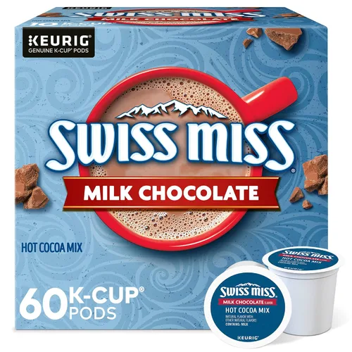 Vista 24 de Swiss Miss Cápsulas K Cup Keurig de Chocolate Caliente con Leche Monodosis, 28