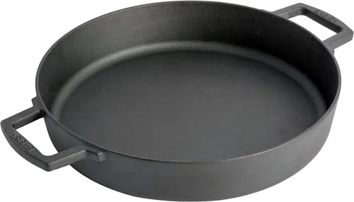 Vista 10 de Babish 10-Inch Preseasoned Cast Iron Skillet – Durable Non-Stick Frying Pan for Searing, Sautéing, and Oven Use