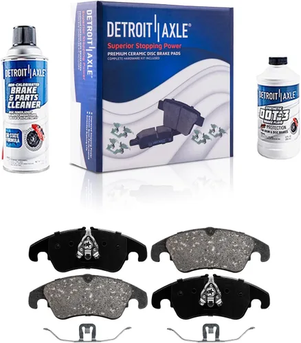 Vista 10 de Detroit Axle - Pastillas de Freno Traseras de Cerámica Izquierda Reemplazo de Pinza para Silverado Sierra Suburban 1500 Tahoe Yukon Escalade ESV EXT