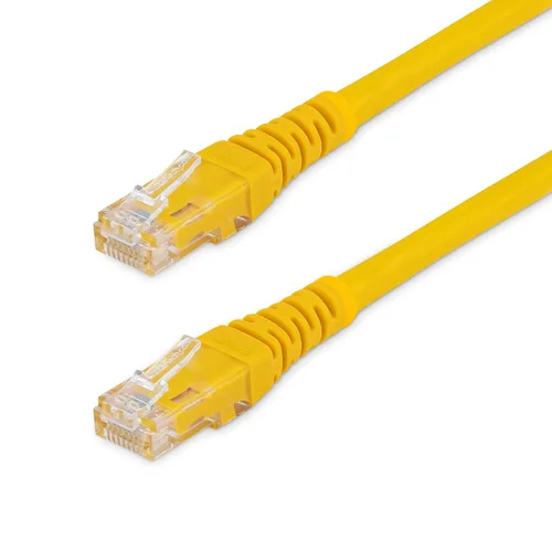 Vista 34 de StarTech. com Cable Ethernet CAT6 de 1 pie – Cable Ethernet CAT 6 Gigabit negro -650MHz 100W PoE++ RJ45 UTP moldeado Categoría 6 Network/Patch Cord