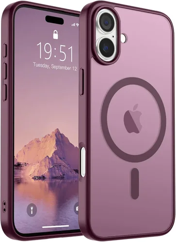 Vista 67 de SUPFINE Funda magnética para iPhone SE 2022 (3ª)/2020 (2ª), iPhone 8 (compatible con MagSafe) (protección contra caídas de grado militar), funda