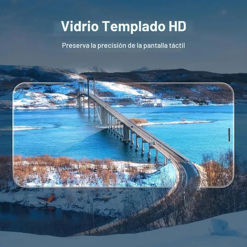 Vista 3 de ImpactStrong Protector de pantalla de vidrio templado inastillable para iPhone 11 Pro/iPhone XS/iPhone X, marco de fácil instalación, sin burbujas