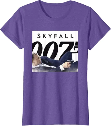 Vista 18 de Official James Bond 007 Camiseta Skyfall, Negro