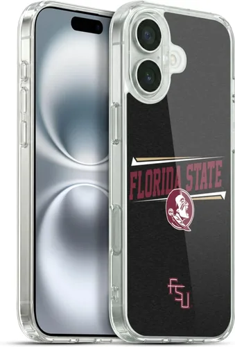 Vista 126 de Oficial Universidad Estatal de Florida FSU Soft Gel Case para iPhone de Apple 7 Plus/iPhone 8 Plus, Banner