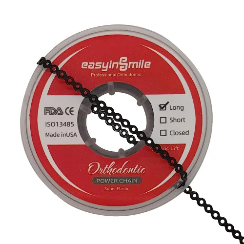 Vista 14 de Bandas de gomas elásticas dentales para ortodoncia, de Easyinsmile® , VDTAZ019A, Negro, 1