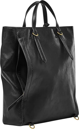 Vista 4 de Fossil - Bolsa tipo mochila Camilla convertible de piel para mujer