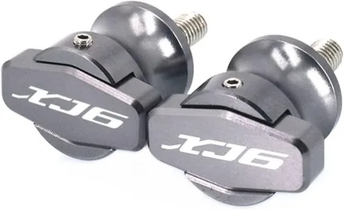 Vista 8 de Soportes de marco CNC para motocicleta, tornillos deslizantes de 0.236 in, carretes de basculante para Yamaha XJ6 Diversion 2010-2015 deslizadores