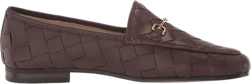 Vista 6 de Sam Edelman Mocasines Loraine para mujer, Tejido de chocolate oscuro