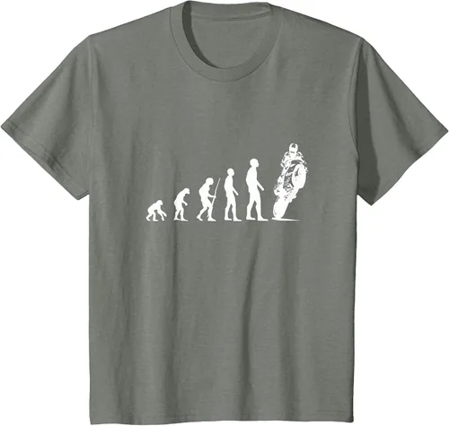 Vista 19 de GSXR Sports Bike Moto Gixxer Camiseta Asphalt Grey