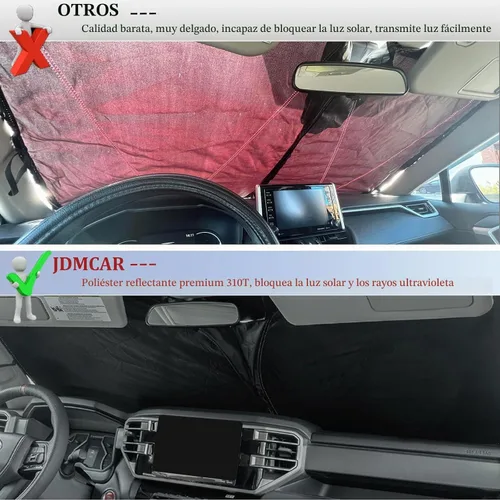 Vista 3 de Parasol para parabrisas plegable Toyota 4runner 2010-2024