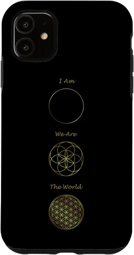 Vista 5 de Funda para iPhone 15 Sacred Geometry You, I, The World