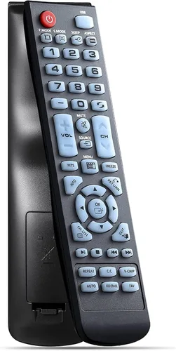 Vista 4 de Mando a distancia de repuesto apto para todos los elementos TV serie 100 E1AC19N E1AA24N E1AA24N-G ELEFT2416 E1AA32N E4AA43N E4AA50N E4AA55N E4AA65N