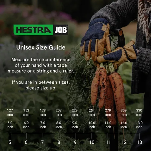 Vista 2 de Hestra Guantes de trabajo: Guantes de jardín de bambú para mujer, fucsia, 6