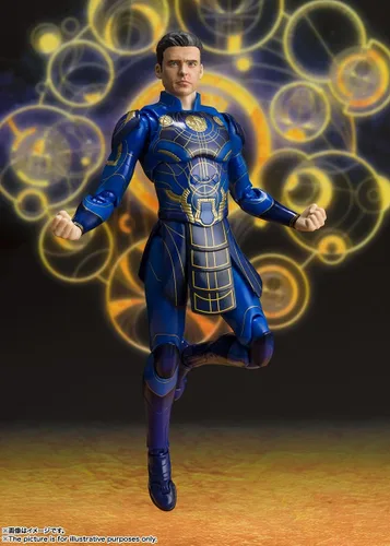 Vista 5 de Bandai Spirits S.H. Figuarts Marvel Eternal Ecaris, Aprox. 5.9 pulgadas (5.906 in), PVC y ABS Figura de acción pintada