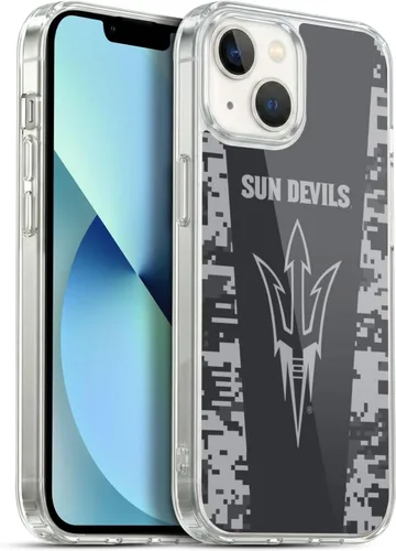 Vista 28 de Head Case Designs Funda de gel ASU Camou con licencia oficial de la Universidad Estatal de Arizona [protección de grado militar] compatible