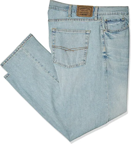 Vista 10 de Signature by Levi Strauss & Co. Gold Label Jeans ajustados y rectos para hombre Riptide