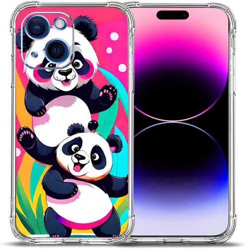 Vista 11 de Funda para iPhone 15 Plus, hermosa protección contra caídas de flores rosas, a prueba de golpes, funda protectora de cuerpo completo resistente a