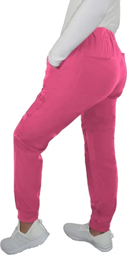 Vista 2 de JDM Uniforms Pantalón médico de 5 bolsillos para mujer