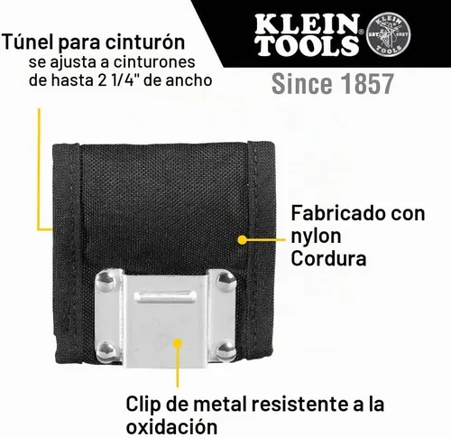 Vista 2 de Klein Tools Powerline Tool Holder, Heavy Duty Nylon