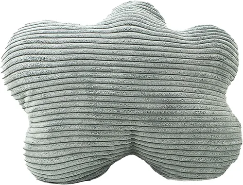 Vista 9 de Almohada de estilo nórdico suave con forma geométrica. Almohada de flores, almohadas de nube. La almohada. Cojín, cojín. Pelota, Marrón