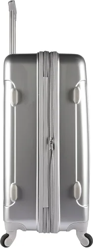 Vista 3 de Kensie Alma - Equipaje rígido con ruedas giratorias para mujer, Plateado), KN-67903-SV