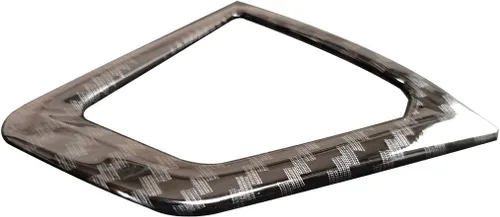 Vista 9 de 3 piezas de cubierta de volante de fibra de carbono para Ford Fusion Mondeo Edge