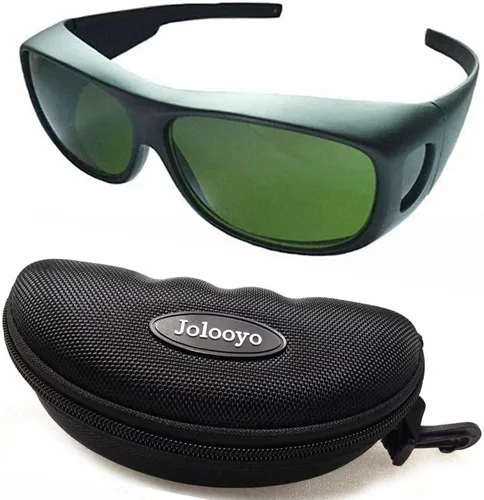 Vista 2 de IPL CE OD5+ CE UV400 200nm-2000nm Gafas de protección láser Gafas de seguridad para tratamiento de depilación láser y cosmetología láser Operador