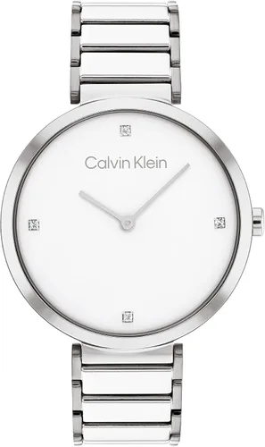 Vista 10 de Selección de Relojes Calvin Klein para Mujer: Minimalismo Radiante Rosa/ Plateado